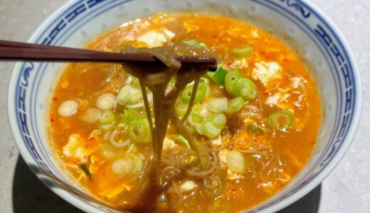 適当に作る韓国風冷麺