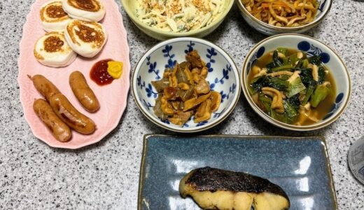 5月3日と4日の妹の手料理